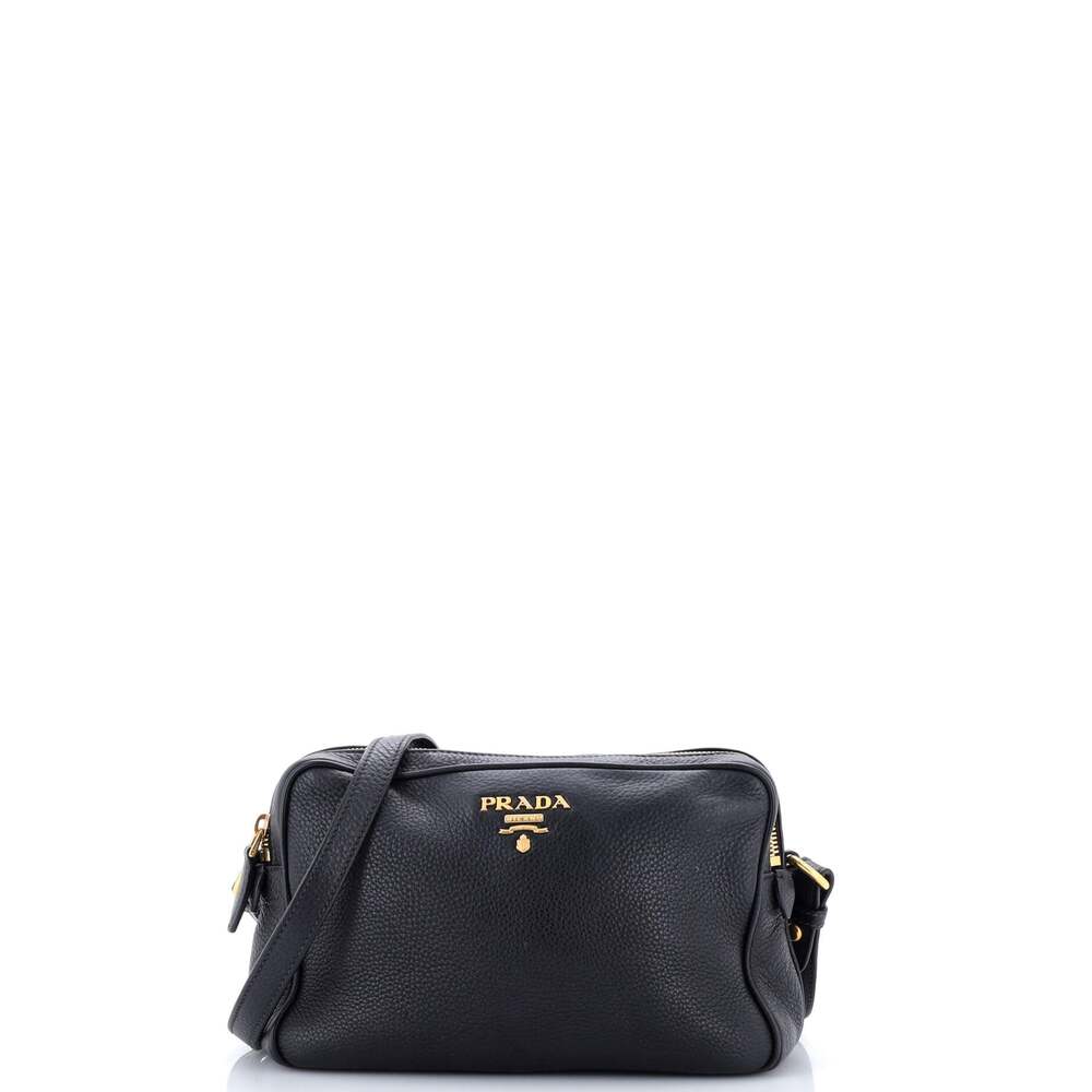 Prada Double Zip Camera Bag Vitello #242290P12B